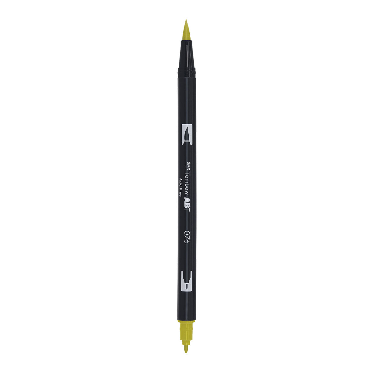 Tombow ABT Dual Brush Pen in Green Ochre (076)