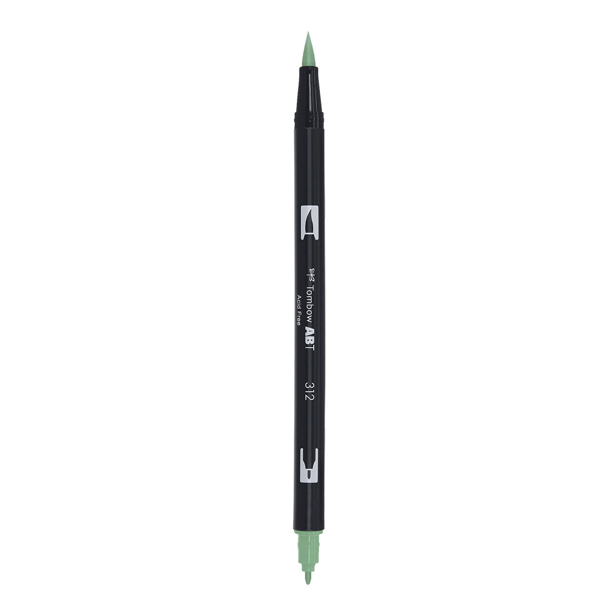 Tombow ABT Dual Brush Pen in Holly Green (312)