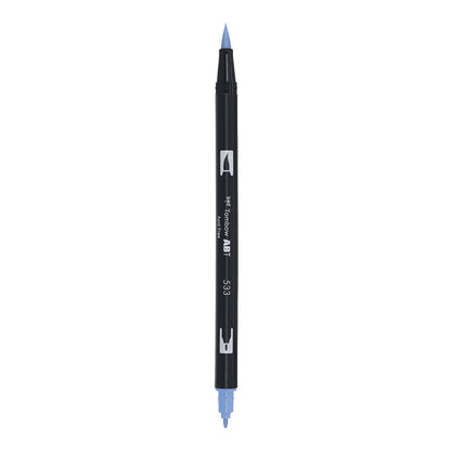 Tombow ABT Dual Brush Pen in Peacock Blue (533)