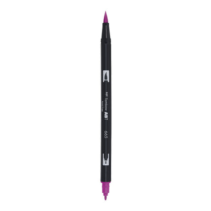 Tombow ABT Dual Brush Pen in Purple (665)