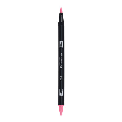 Tombow ABT Dual Brush Pen in Pink Punch (803)