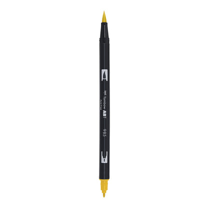 Tombow ABT Dual Brush Pen in Chrome Yellow (985)