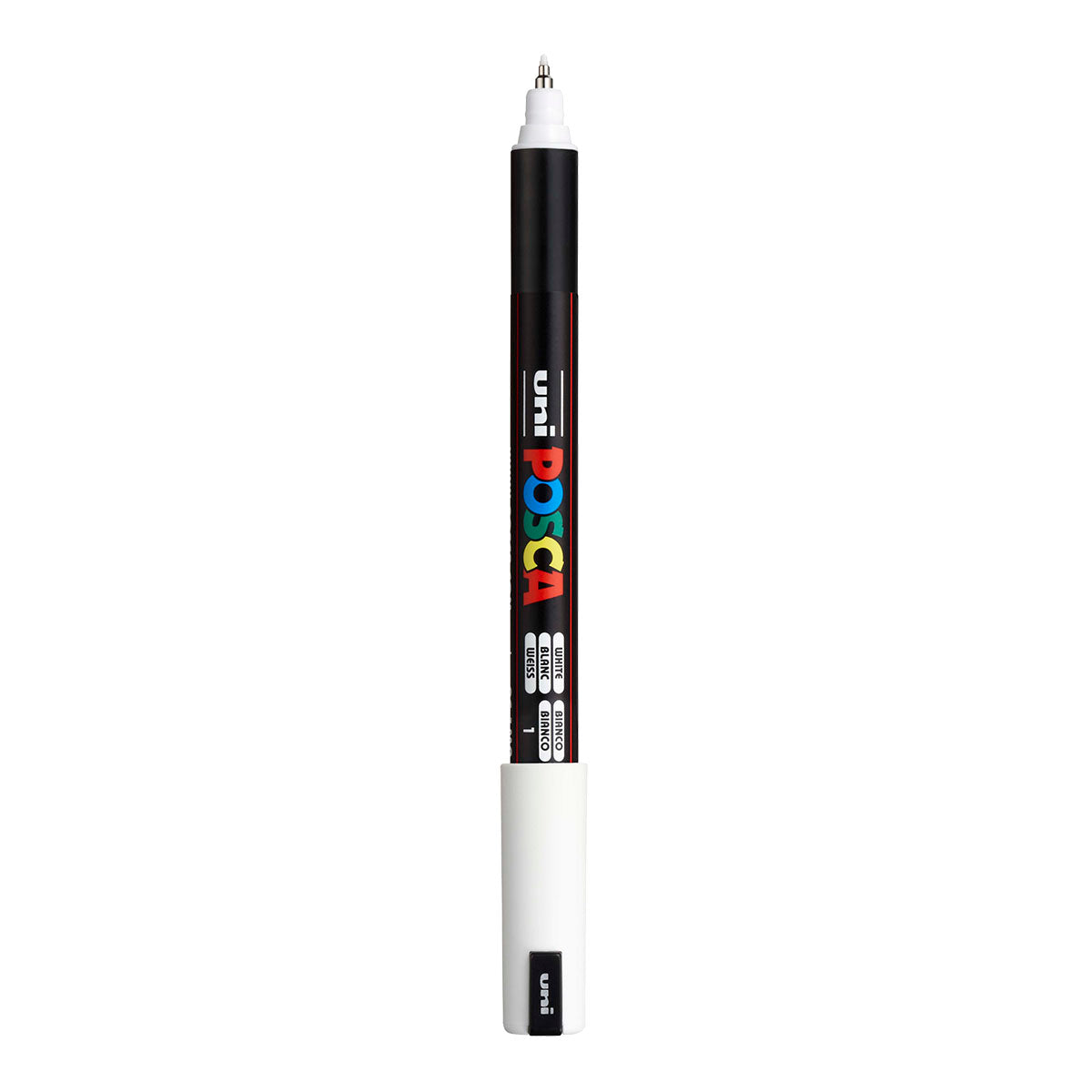Uni Posca Marker PC-1MR, Ultra Fine 0.7 mm - 01 White