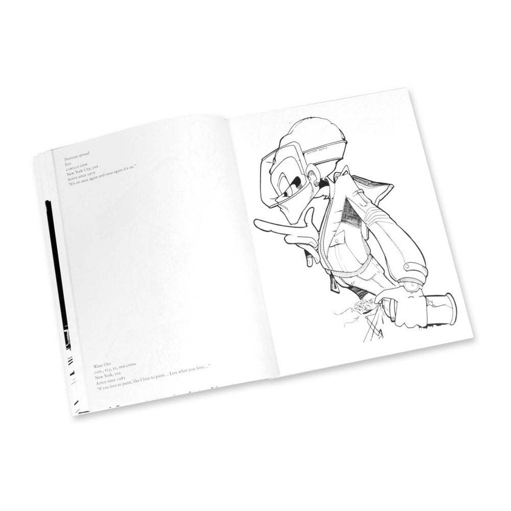 Graffiti Coloring Book #2, Characters