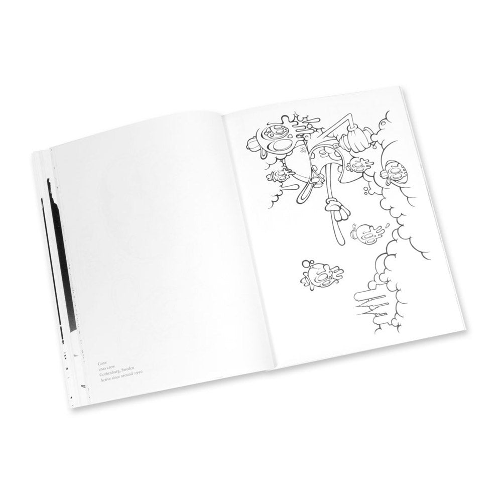 Graffiti Coloring Book #2, Characters