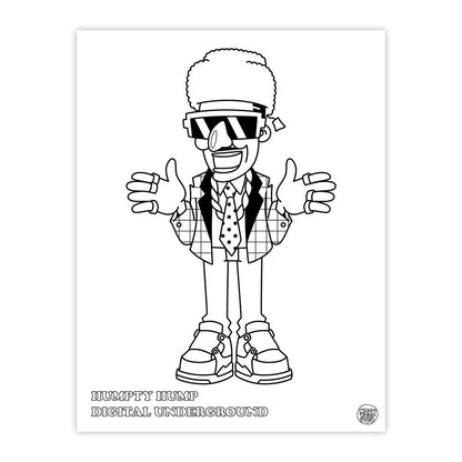 HipHop Coloring book